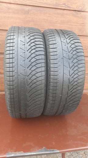 2x 245/45R19 102 Вт Michelin Pilot Alpin PA4 2017 г.