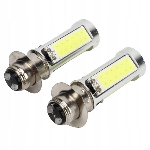 QC00034 - 2x 6000 К белый H6M COB LED моторизованный велосипед / ATV