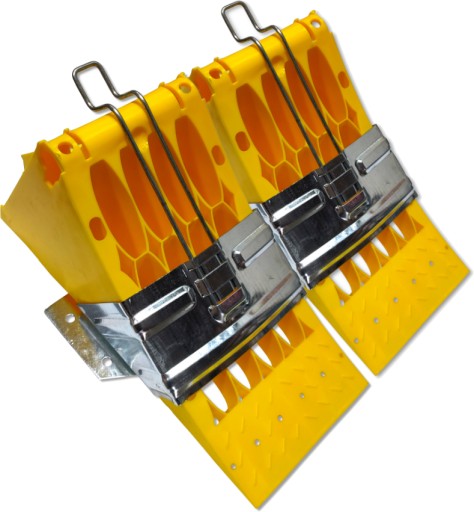 2x замок клин колеса 160 мм G46 метал + кріплення