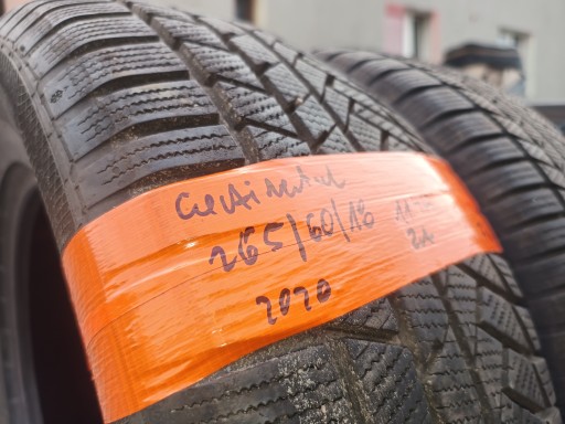 2x Continental Winter контакт TS850P 265/60/18 2020 г.