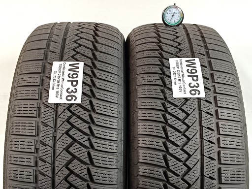 2x Continental WinterContact TS850P 235/50 R19 2023 г. Как новые!