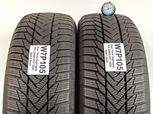 2x Esa+ Tecar Supergrip Pro 225/65 R17 2024 года, как новые!