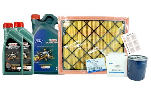 2x Фильтр + масло 0w30d Ford Mondeo V 2014- 2.0 TDCi