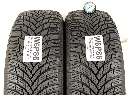 2x Firestone Winterhawk 4 215/65 R16 2020 г.