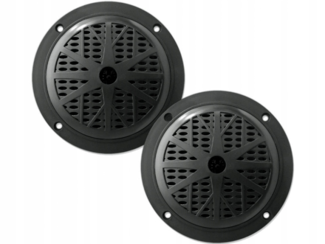 2x 180mm 120W черный водонепроницаемый яхт-динамик