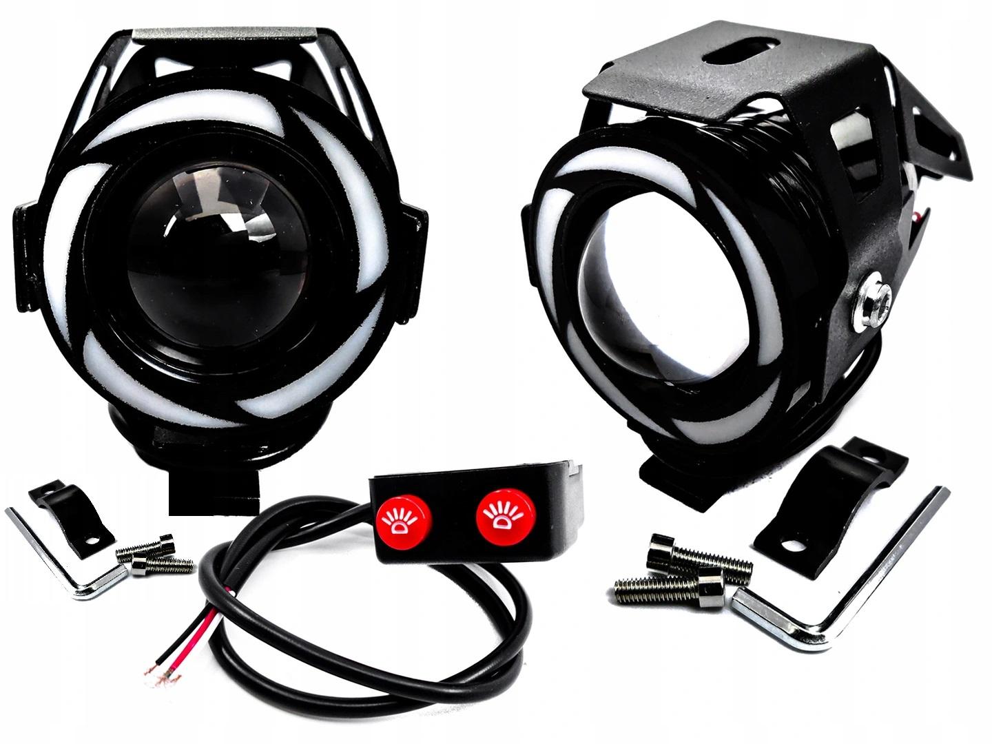 2x Halogens MOTOR QUAD OFFROAD LIGHTBAR lenses