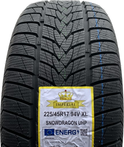2x Imperial Snowdragon UHP 225/45/17 225/45R17 225/45 R17 94V XL зима