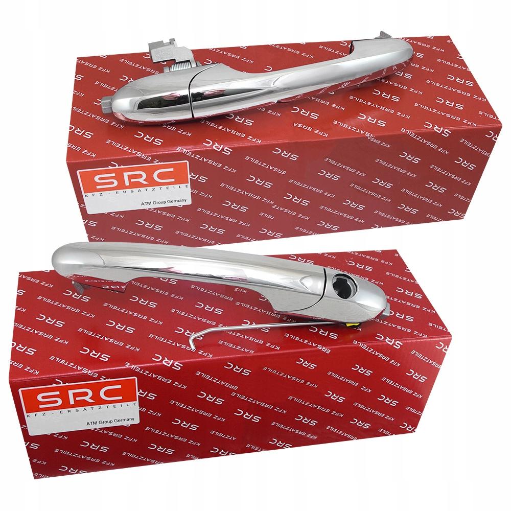 735485874, 735485875 - 2X наружная ручка левая правая FIAT 500 07-хром