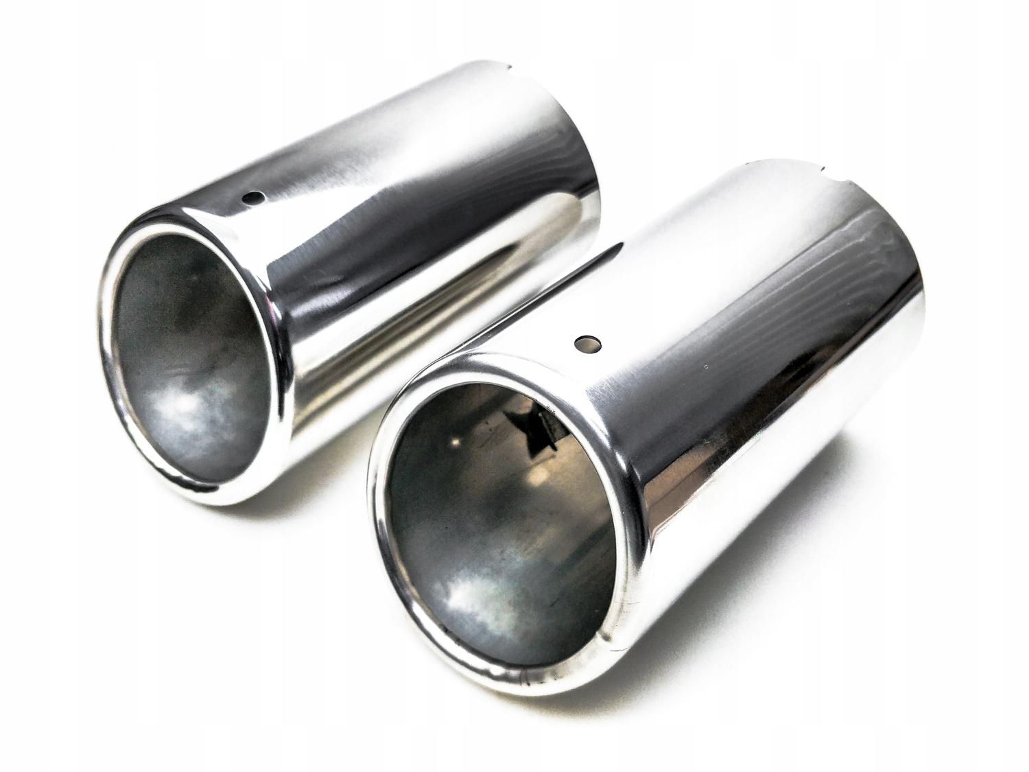 2X EXHAUST end COVER VW PASSAT B6 CC 64-67