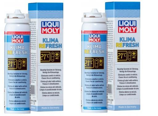 2x LIQUI MOLY KLIMA REFRESH AIR CONDITIONING FOGENTIZER ТЕМНО-СИНІЙ 75 мл