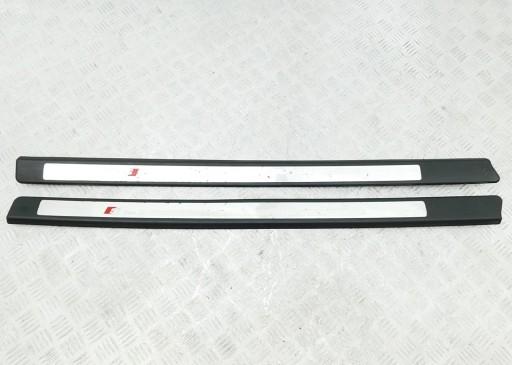 8P3853491D 8P3853492D - 2X накладка порога-AUDI A3 8P HB 3D S-line