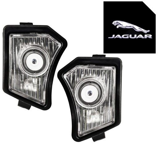 2x LED проектор Освітлення дзеркал Jaguar XE XF XJ XK I-Pace