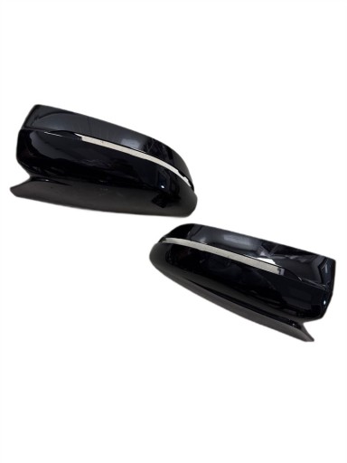 2x НАКЛАДКИ НА БІЧНІ ДЗЕРКАЛА ДЛЯ BMW, ГЛЯНЦЕВІ ЧОРНІ