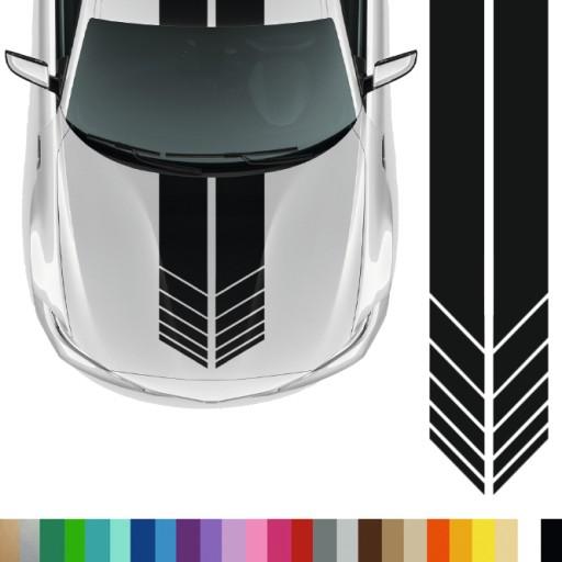 Ремені для автомобіля наклейки 20 + 20 см 4,5 Мб кольору