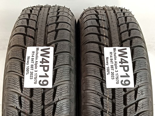 2 новых Michelin Alpin 3 175/70 R14 2023 года!