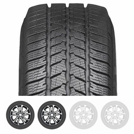 2x зимові шини 215 / 60r17c Continental