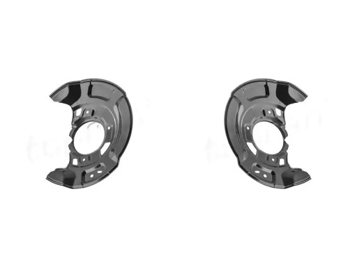 2x Накладки на гальмівні диски TOPRAN FRONT L+R для TOYOTA YARIS III