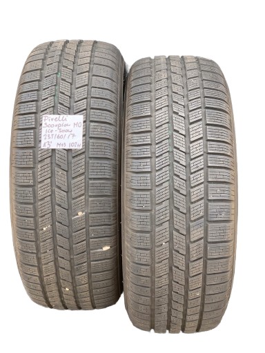 2x PIRELLI SCORPION ICE-SNOW 235/60R17 7,5 мм