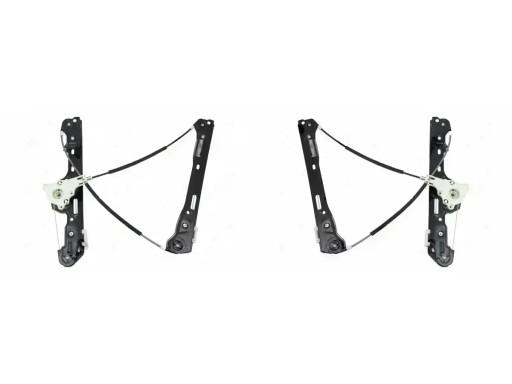 130-004-08 43 - 2x стеклоподъемника ABAKUS L+R для BMW 1 E81, 1 E87