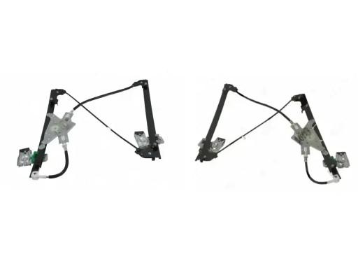 130-053-004 - 2 склопідйомники ABAKUS FRONT L+R для VW CADDY II, CADDY II Панель/мінівен