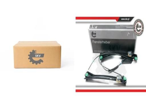 01SKV572 - 2x ESEN SKV склопідйомники ПЕРЕДНІ Л+П для VW POLO 5, POLO V