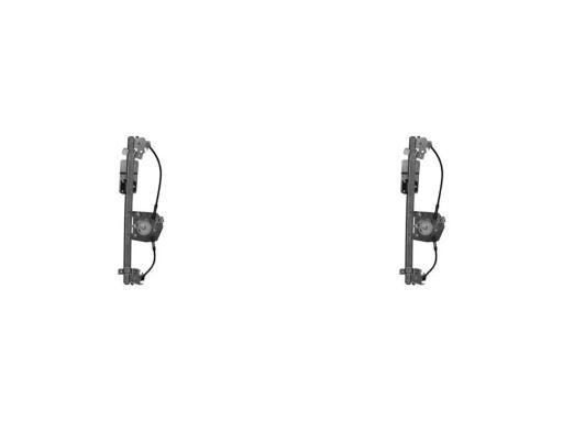 35010389 80007000 - 2x склопідіймачі MAGNETI MARELLI ЗАДНІ Л+П для OPEL ASTRA F, ASTRA F CLASSIC