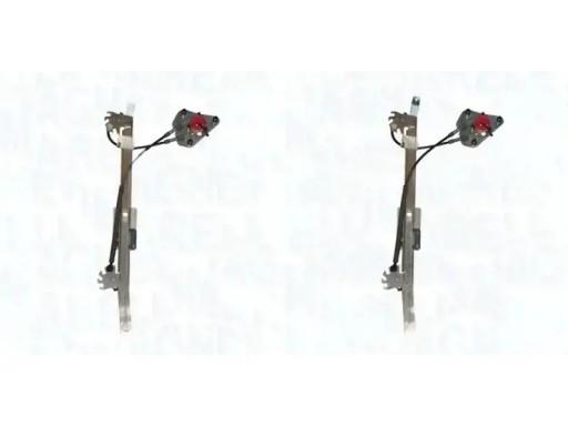 350103127 400300 - 2x Склопідйомники MAGNETI MARELLI ЗАДНІ Л+П для SEAT ALTEA, TOLEDO 3, TOLEDO