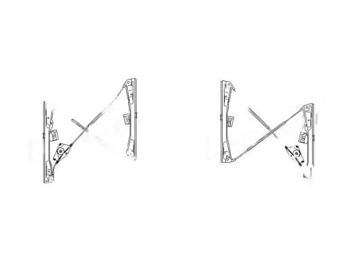 111 70 - 2 стеклоподъемника TOPRAN L+P для SEAT CORDOBA 3, CORDOBA II, IBIZA 3, IBIZA