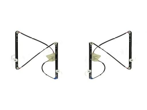 114 43 - 2x склопідйомники TOPRAN FRONT L+R для AUDI A3 8L