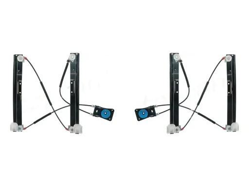 304 706 - 2x склопідйомники TOPRAN FRONT L+R для FORD MONDEO IV, MONDEO MK4