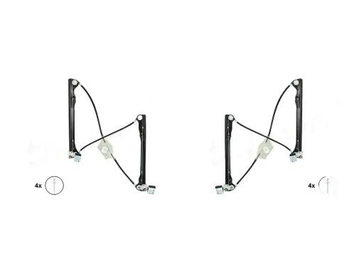 111 700699 - 2 стеклоподъемника TOPRAN FRONT L+R для SEAT LEON 1, LEON I, TOLEDO 2
