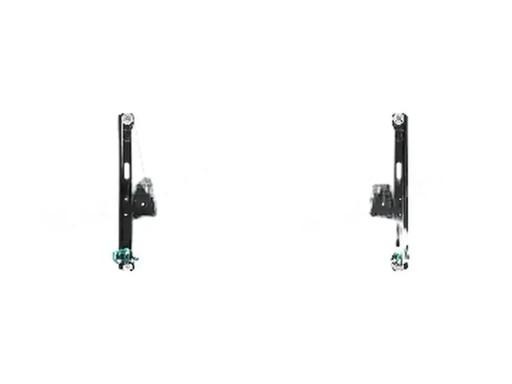 502 09 - 2 склопідйомники TOPRAN REAR L+R для BMW 3 E90, 3 E91, E90, E91