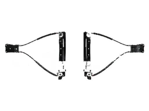 304 70 - 2x стеклоподъемника TOPRAN REAR L+R для FORD MONDEO IV, MONDEO MK4