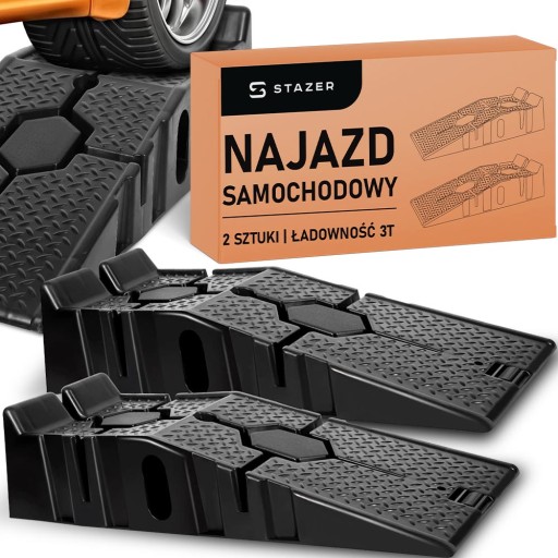 2x РАМПА АВТОМОБІЛЬНИХ ПОД'ЇЗДІВ АВТОМОБІЛЬНА РАМПА 3T 3000KG