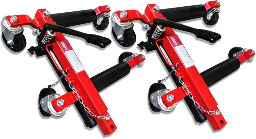 2X мастерские ролики 680 кг маневровая тележка подъемник