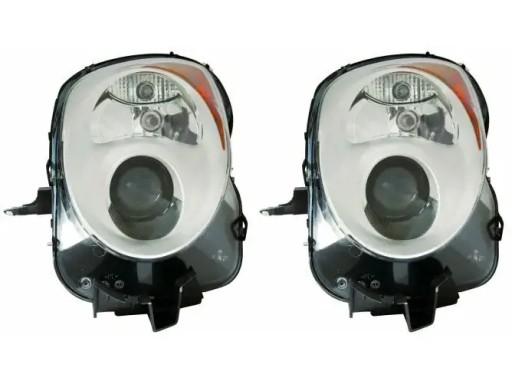 667-1117RMLD-EM - 2x фары ABAKUS L+R для ALFA ROMEO MITO, SPIDER