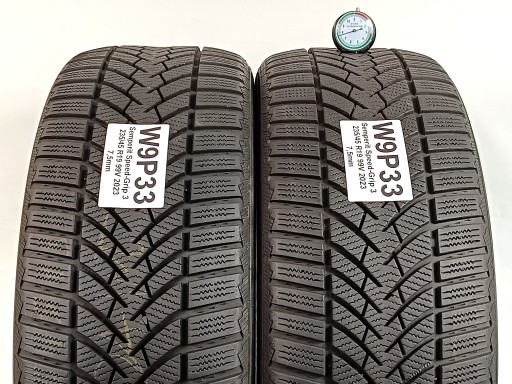 2x Semperit Speed-Grip 3 235/45 R19 2023 г. Как новые!