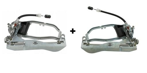 51218243615, 8243615, - 2x кронштейн механізм передня дверна ручка BMW X5 E53