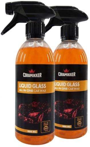 2x Вологий рідкий автомобільний віск для фарби LIQUID GLASS Paint Ceramikker