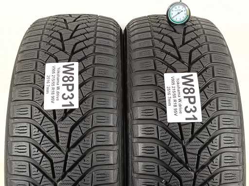 2x Yokohama W.drive V905 215/55 R18 Как новые!