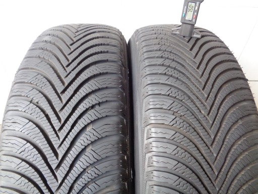 2x зимние MICHELIN ALPIN 5 215/65R17 99H 7,5 мм 2022 г.