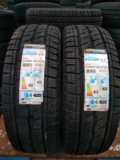 2 нові шини Hankook Winter I'Cept LV 215/65 R16C