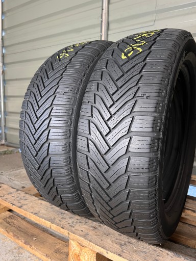 2 зимние шины 195/55/R16 91T Michelin Alpin 6