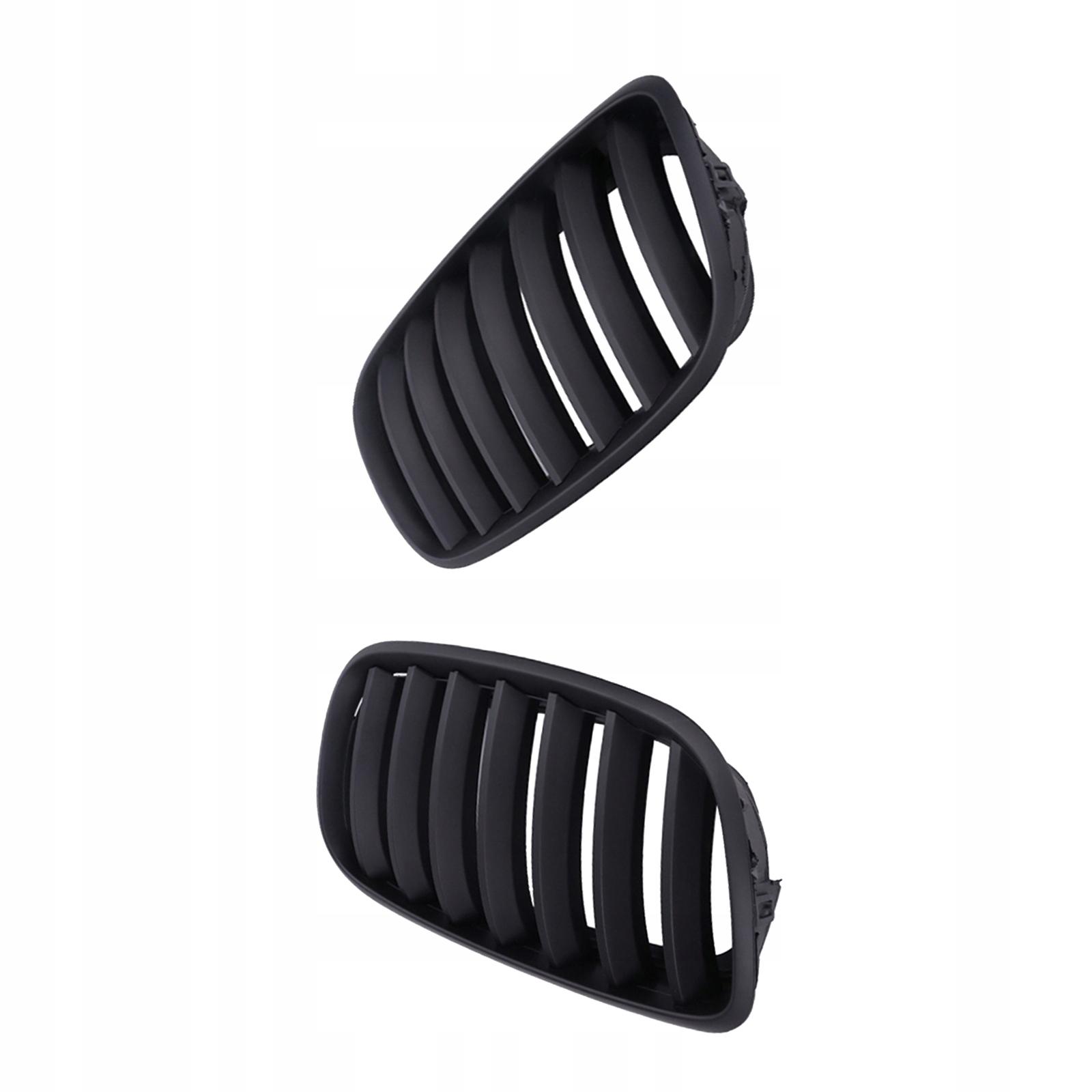 254663 - 2x передня ниркова решітка чорна підходить для X5 X6