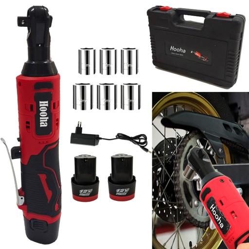 Акумуляторний ключ із тріскачкою 3/8 для ремонту коліс