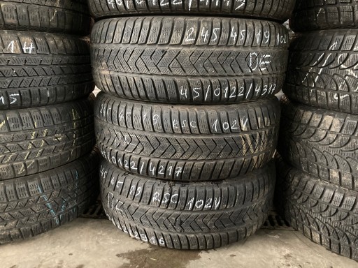 3 ШИНЫ 245/45R19 RSC PIRELLI SOTTOZERO 3 ВАРШАВА