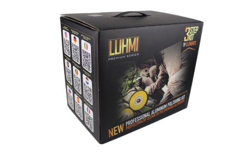 Набір для полірування алюмінію 3 Step LUHMI