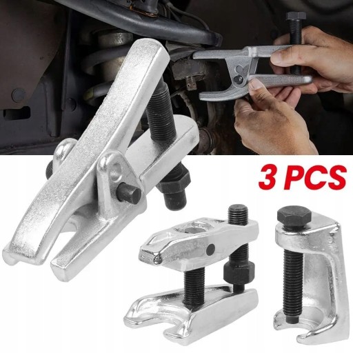 Набір знімачів для кульового шарніра та рульової тяги з 3 частин