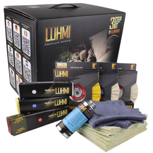 3-ступінчастий набір для полірування алюмінію