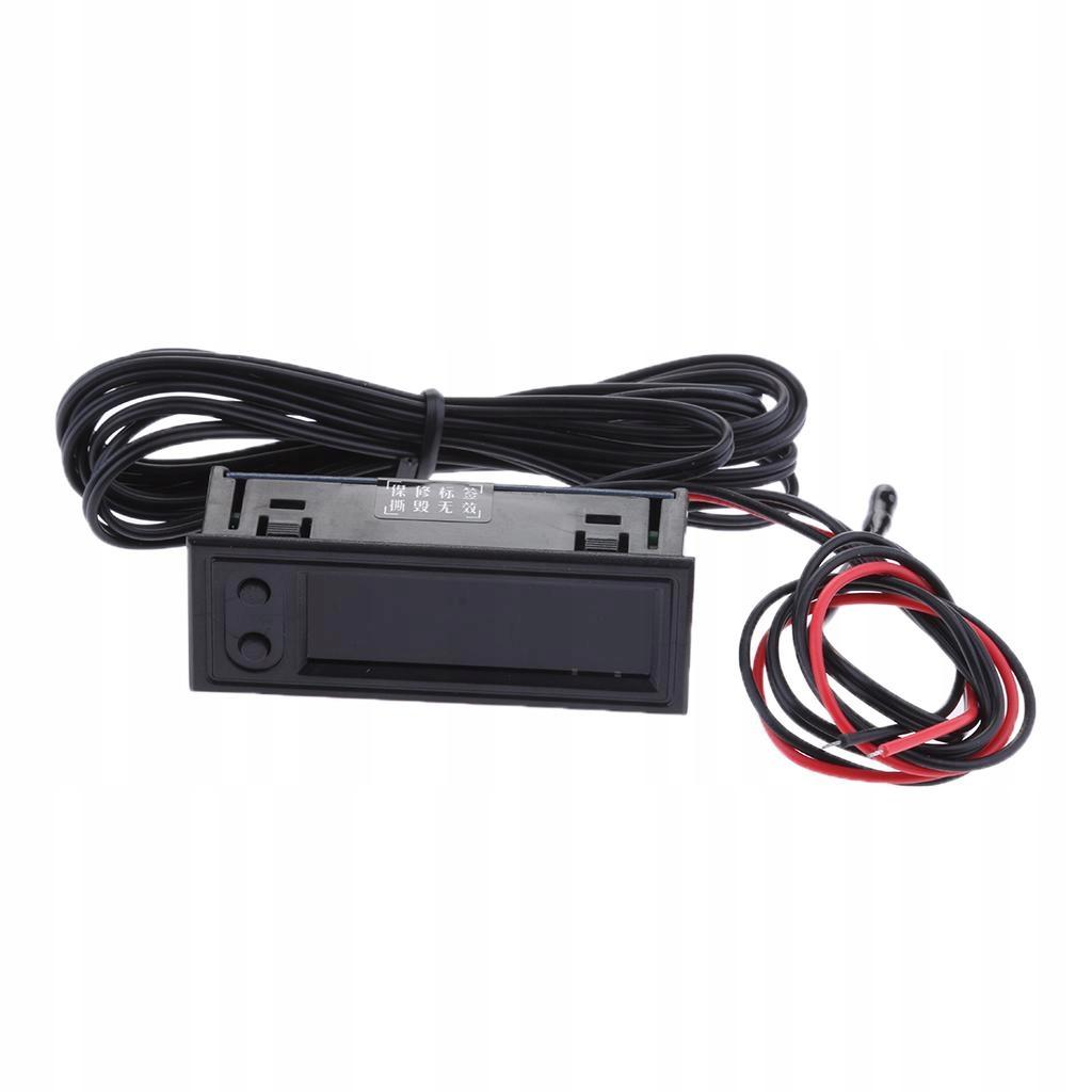 3 в 1 зелений світлодіодний цифровий автомобільний термометр з